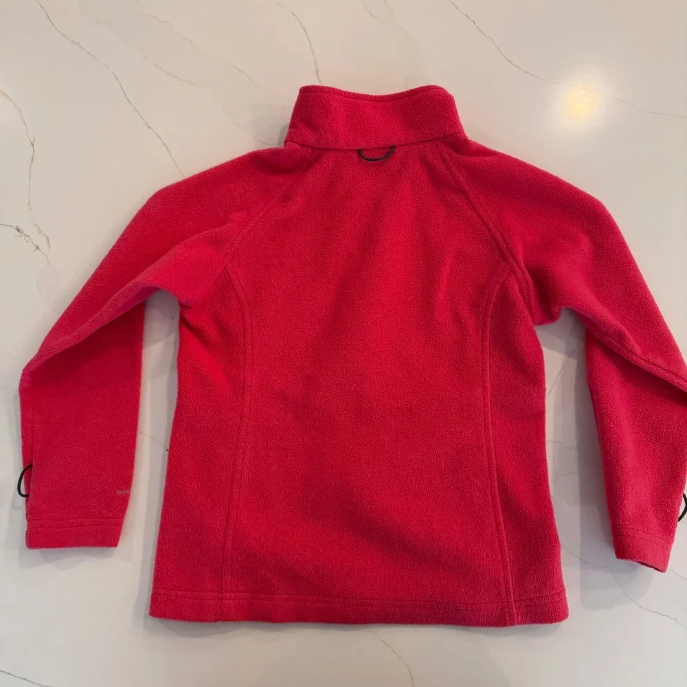 Columbia Girls Pink Fleece Jacket‎ Omni Heat Interchange Size S